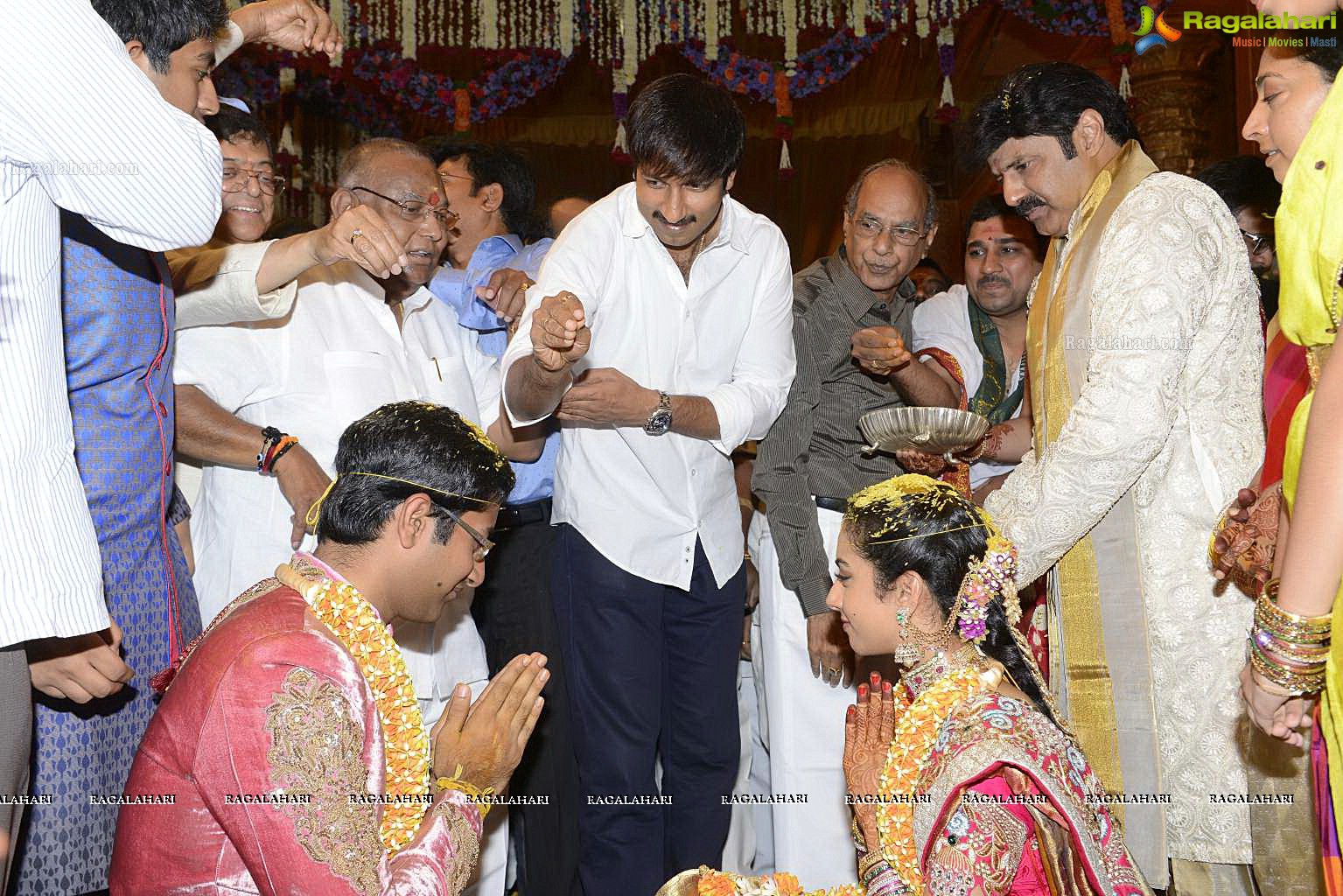 Balakrishna Daughter Tejaswini Wedding (Set 2)