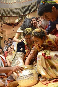 MVVS Murthy Grandson Sri Bharath Wedding Photos