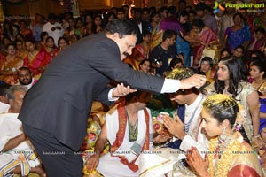 MVVS Murthy Grandson Sri Bharath Wedding Photos