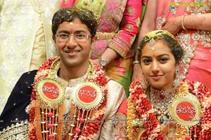 MVVS Murthy Grandson Sri Bharath Wedding Photos