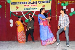 Wesley Degree College Freshers Day