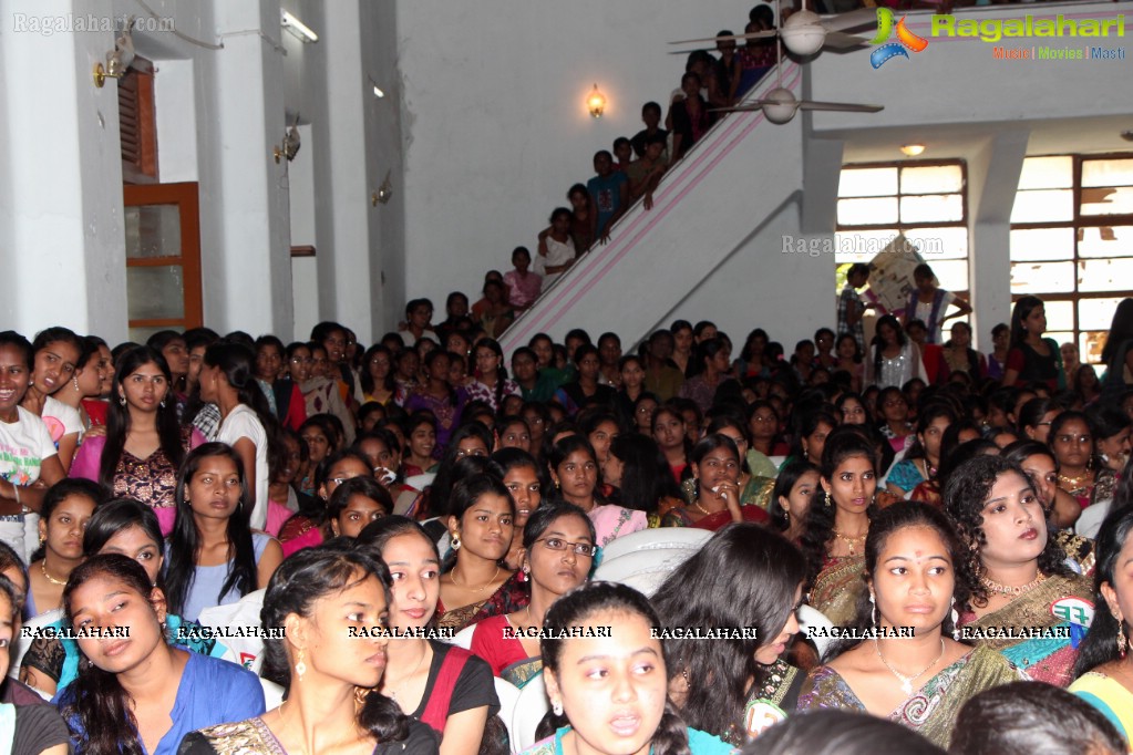 Wesley Degree College For Women 2013 Freshers Day Celebrations, Hyderabad