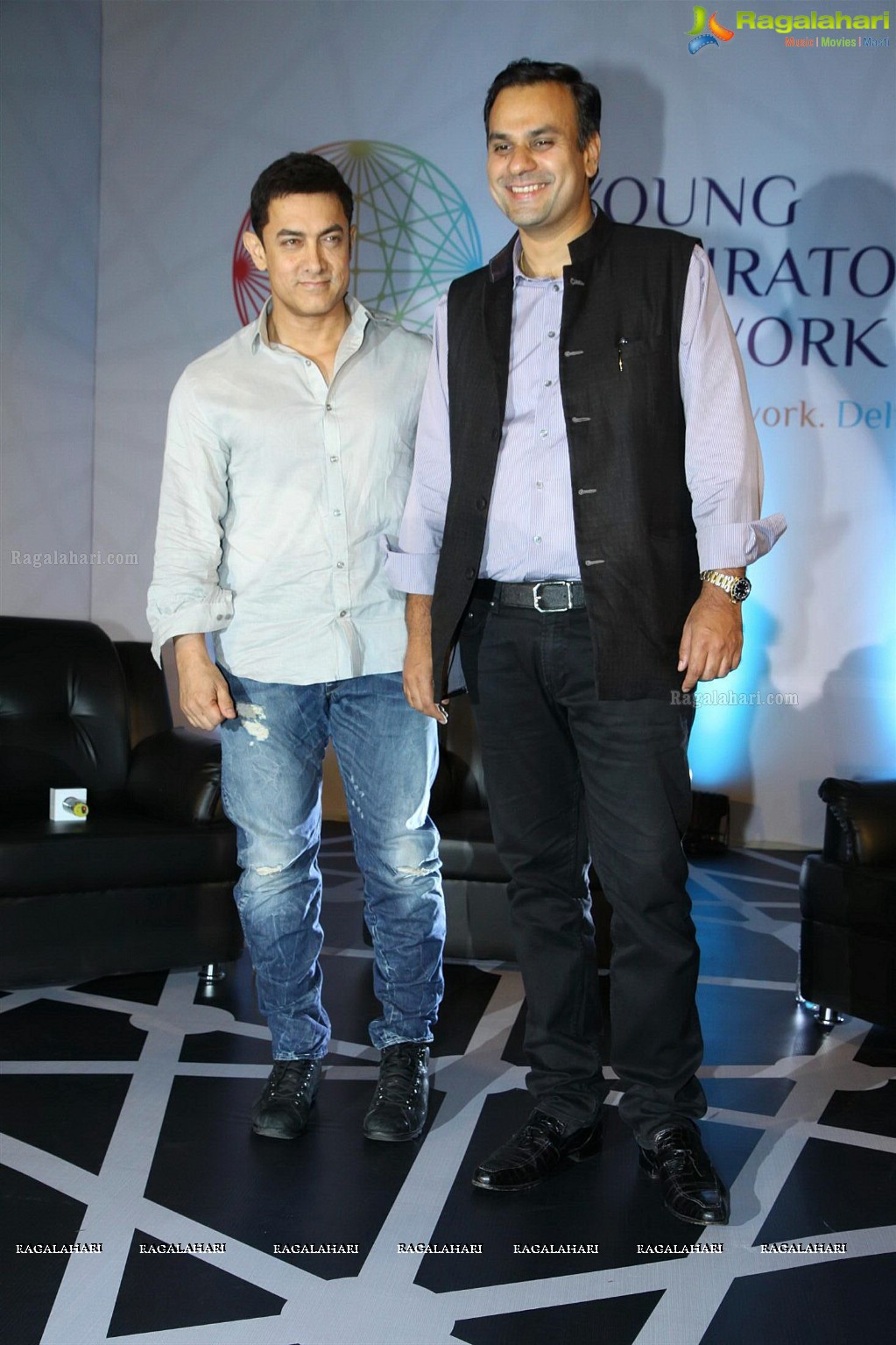 Aamir Khan at the launch of Young Inspirators Network