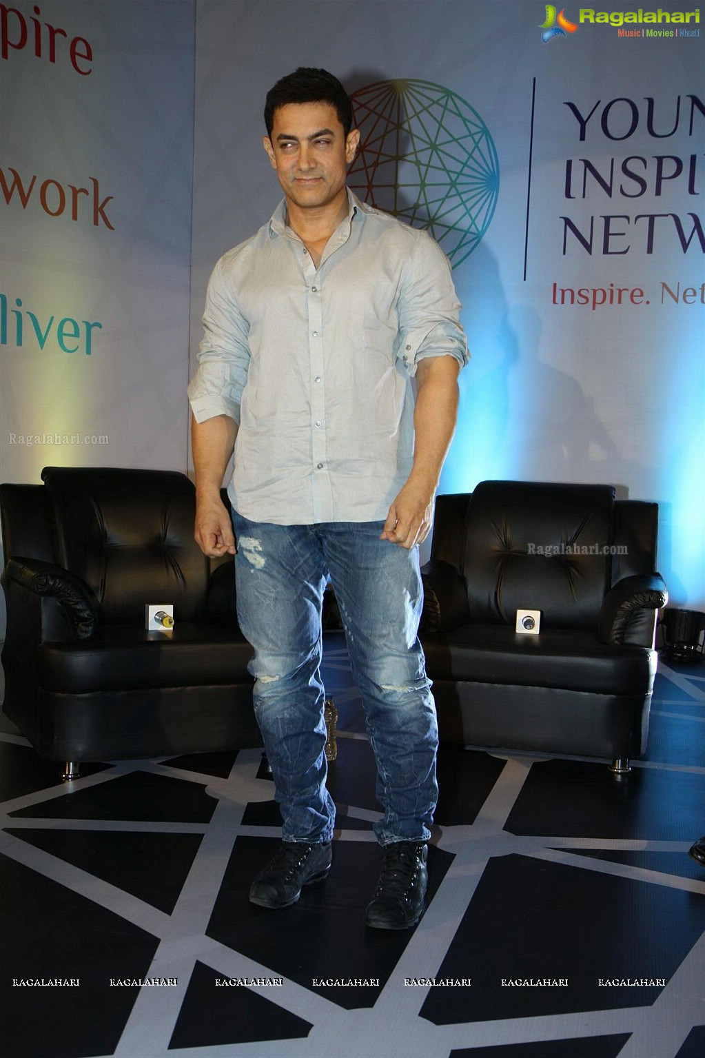 Aamir Khan at the launch of Young Inspirators Network
