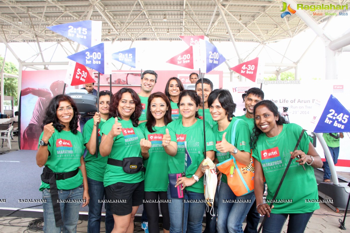 Airtel Hyderabad Marathon Expo 2014