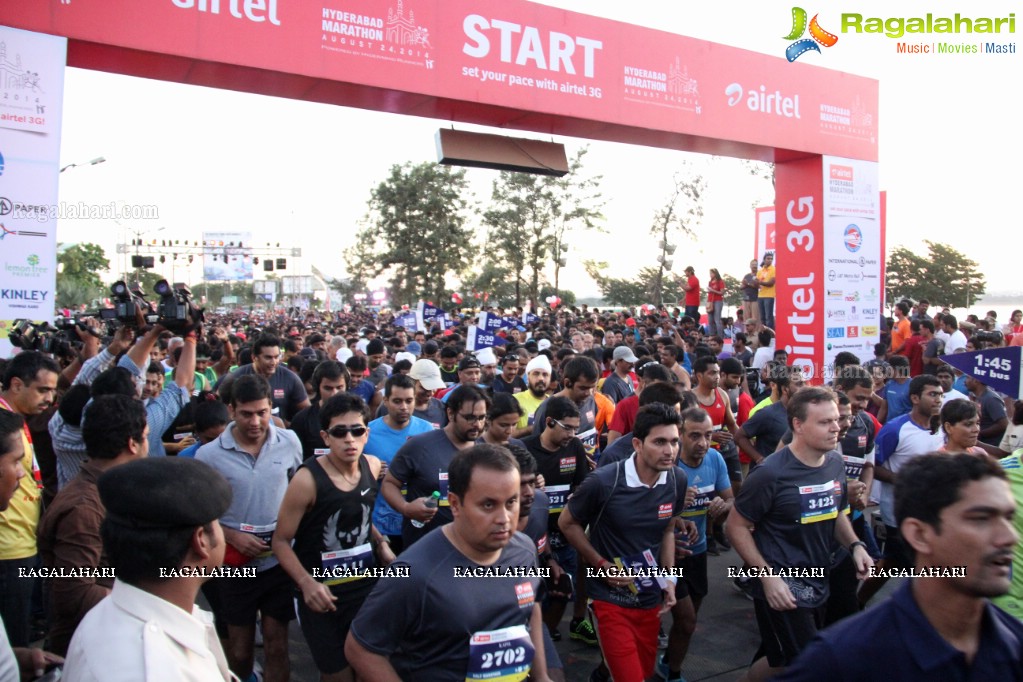 Airtel Hyderabad Marathon 2014 (Set 1)