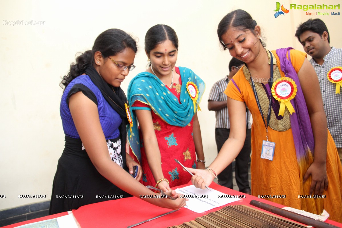 Ancient Manuscripts Exhibition at Bhavan's Vivekananda College, Hyderabad