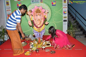 BIG Green Ganesha