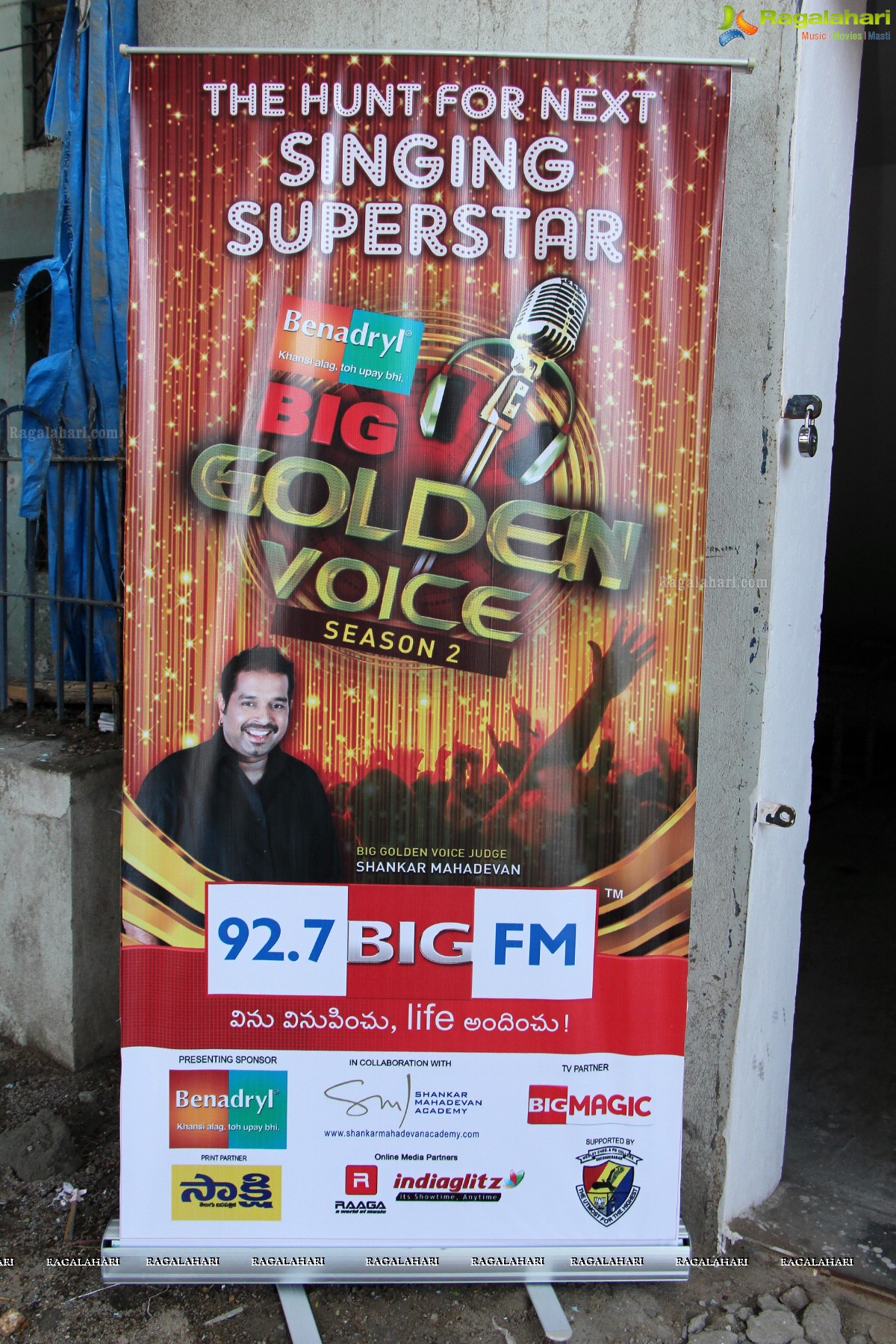 BIG FM Golden Voice Season 2 Selections, Hyderabad