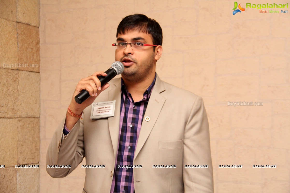 BNI Kohinoor Meet at Fortune Park Vallabha, Hyderabad (August 6, 2014)