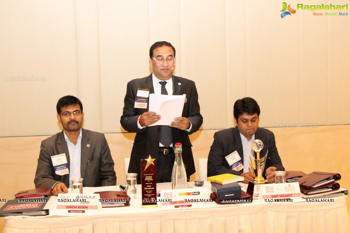 BNI Hitech Meet at Trident, Hyderabad