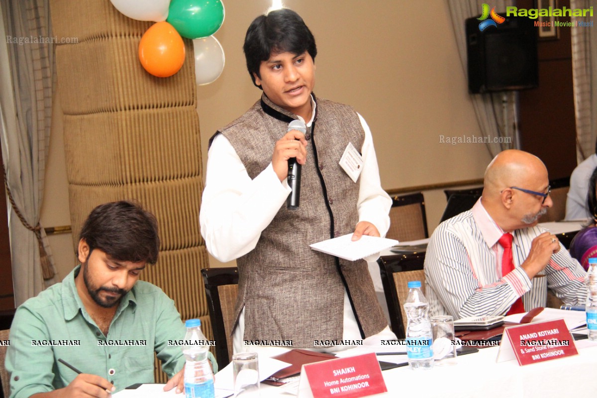 BNI Kohinoor Meet (August 13, 2014) at Fortune Vallabha, Hyderabad