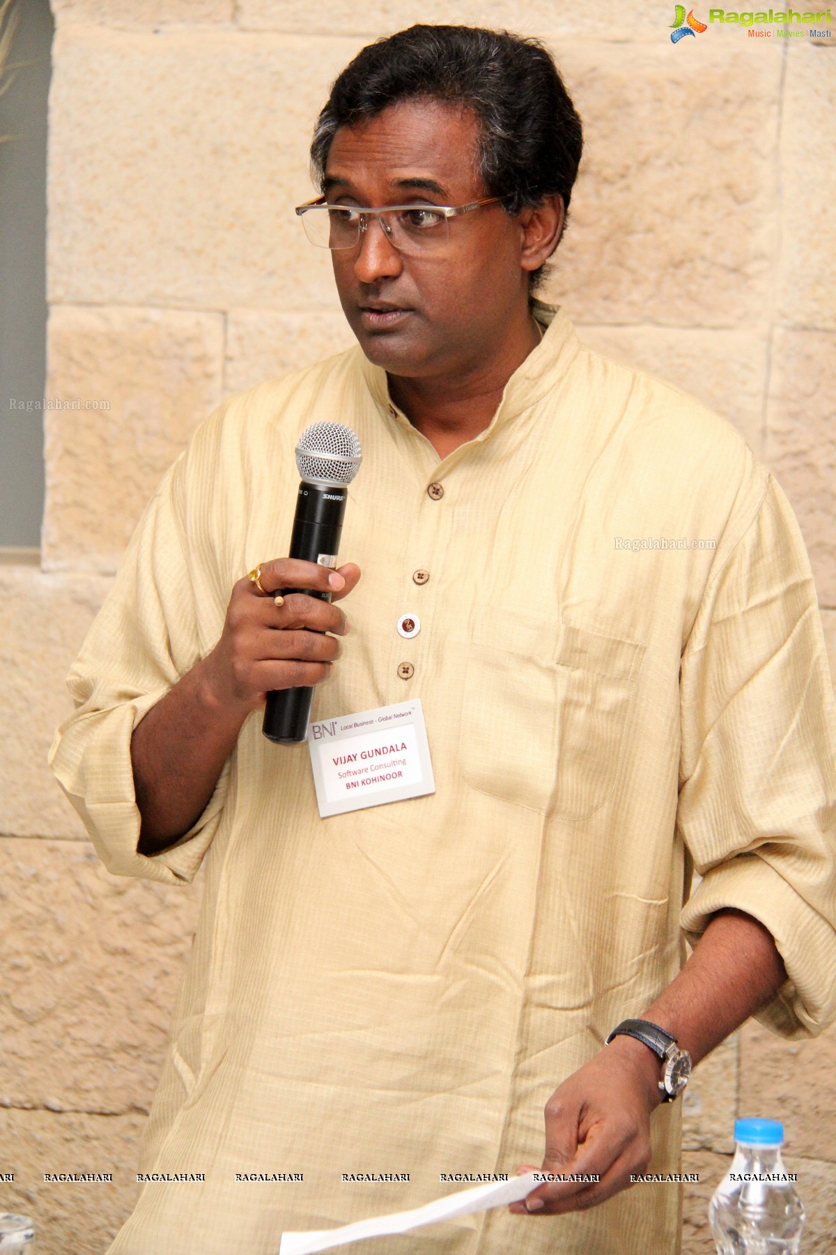 BNI Kohinoor Meet (August 13, 2014) at Fortune Vallabha, Hyderabad
