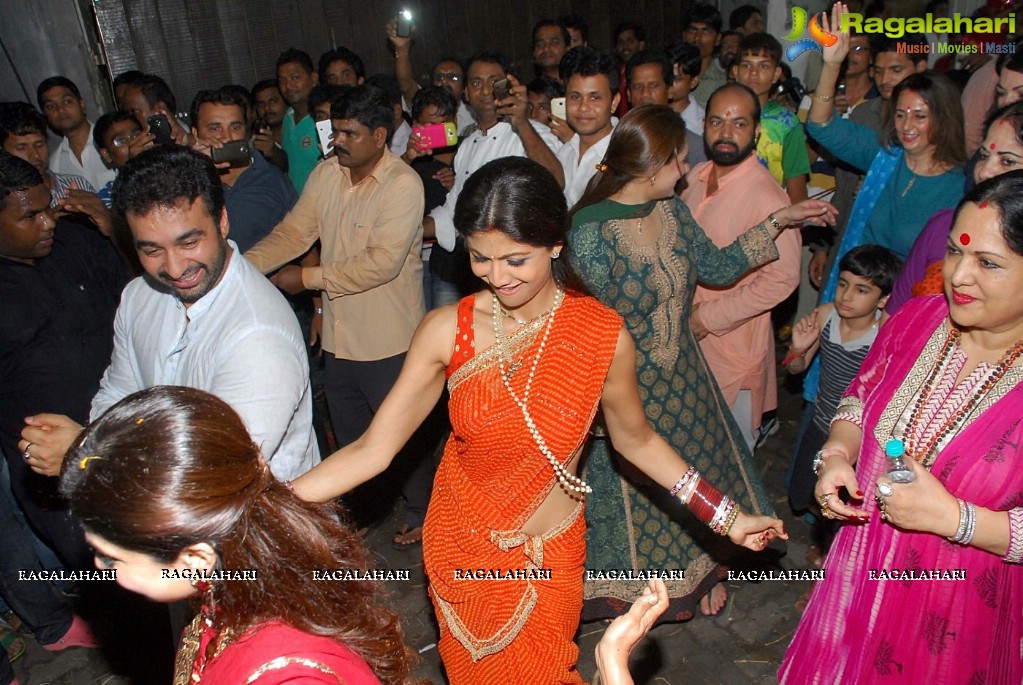 Bollywood Celebs at Ganesh Idol Immersion Procession