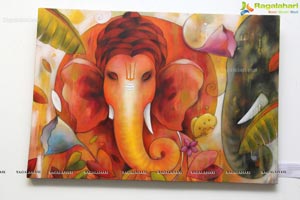 108 Ganesha Paintings