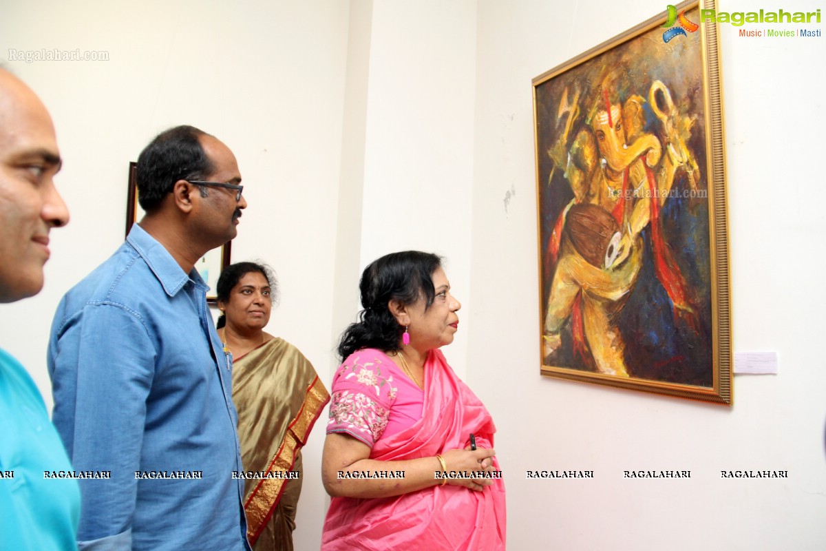 Chitramayee - 108 Ganesha Art Exhibition at State Art Gallery, Hyderabad