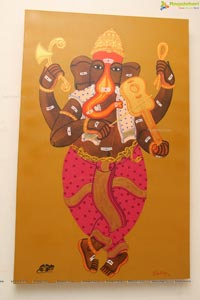 108 Ganesha Paintings