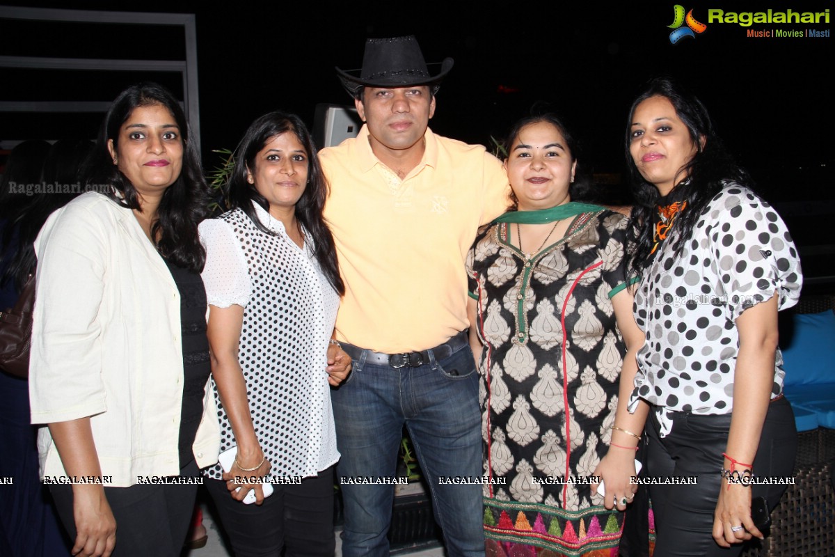 Cowboy Theme Kitty Party at Air Lounge, Hyderabad