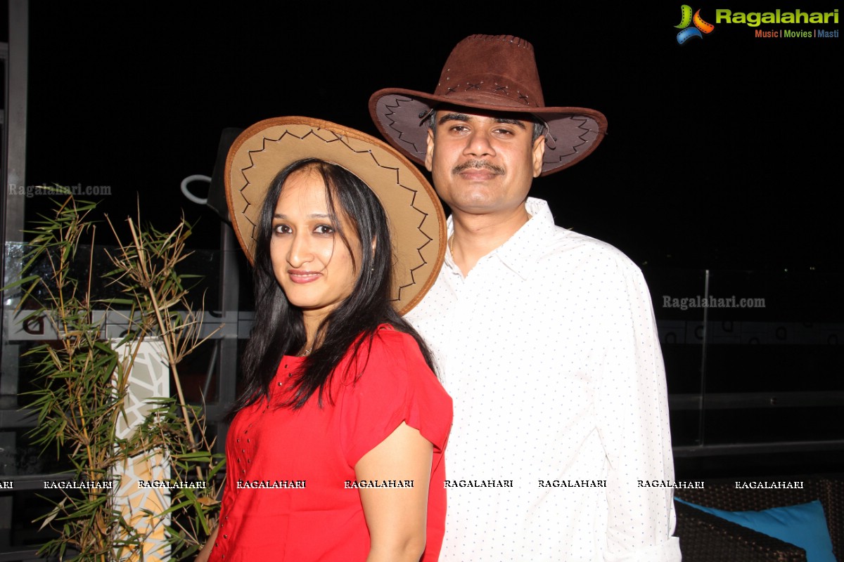 Cowboy Theme Kitty Party at Air Lounge, Hyderabad