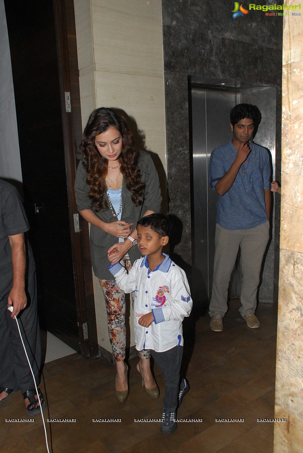 Dia Mirza at the Launch of B for Braille Musical Short Film