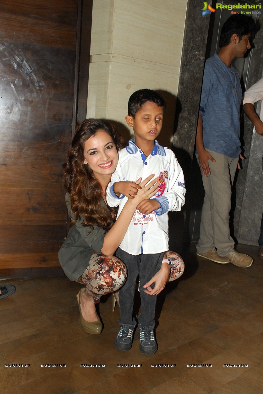 Dia Mirza at the Launch of B for Braille Musical Short Film