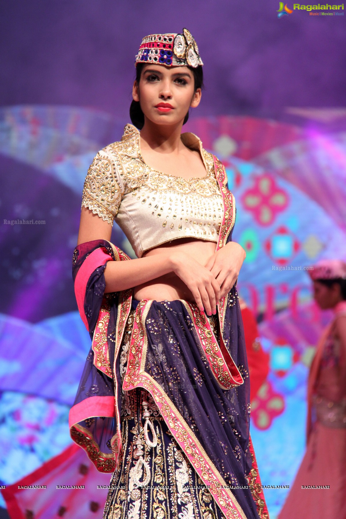 Surat Dreams - Fashion Thrills Fashion Show at HICC, Novotel, Hyderabad (Day 2)