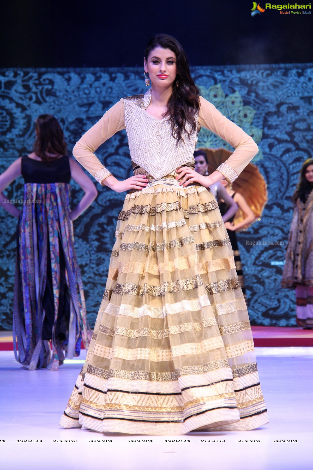 Surat Dreams - Fashion Thrills Fashion Show at HICC, Novotel, Hyderabad (Day 2)