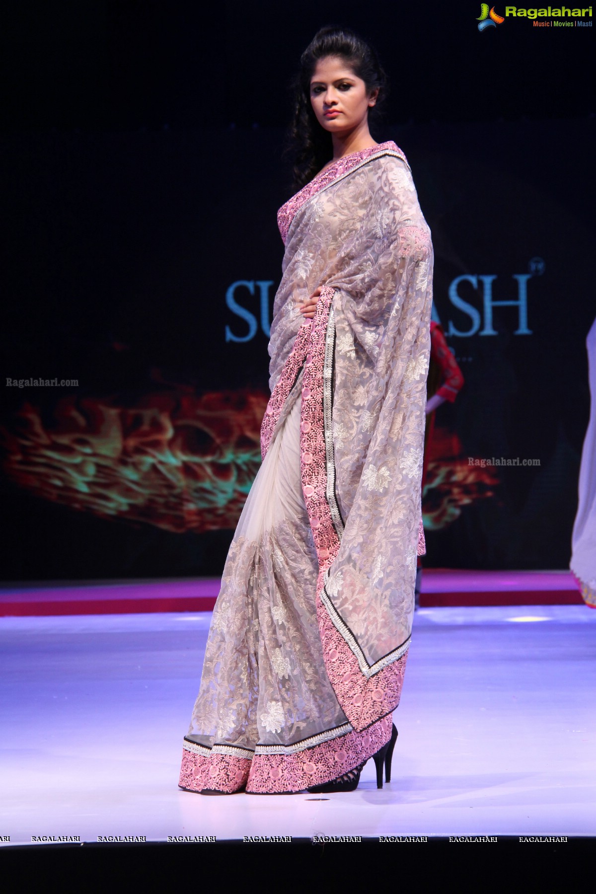 Surat Dreams - Fashion Thrills Fashion Show at HICC, Novotel, Hyderabad (Day 2)