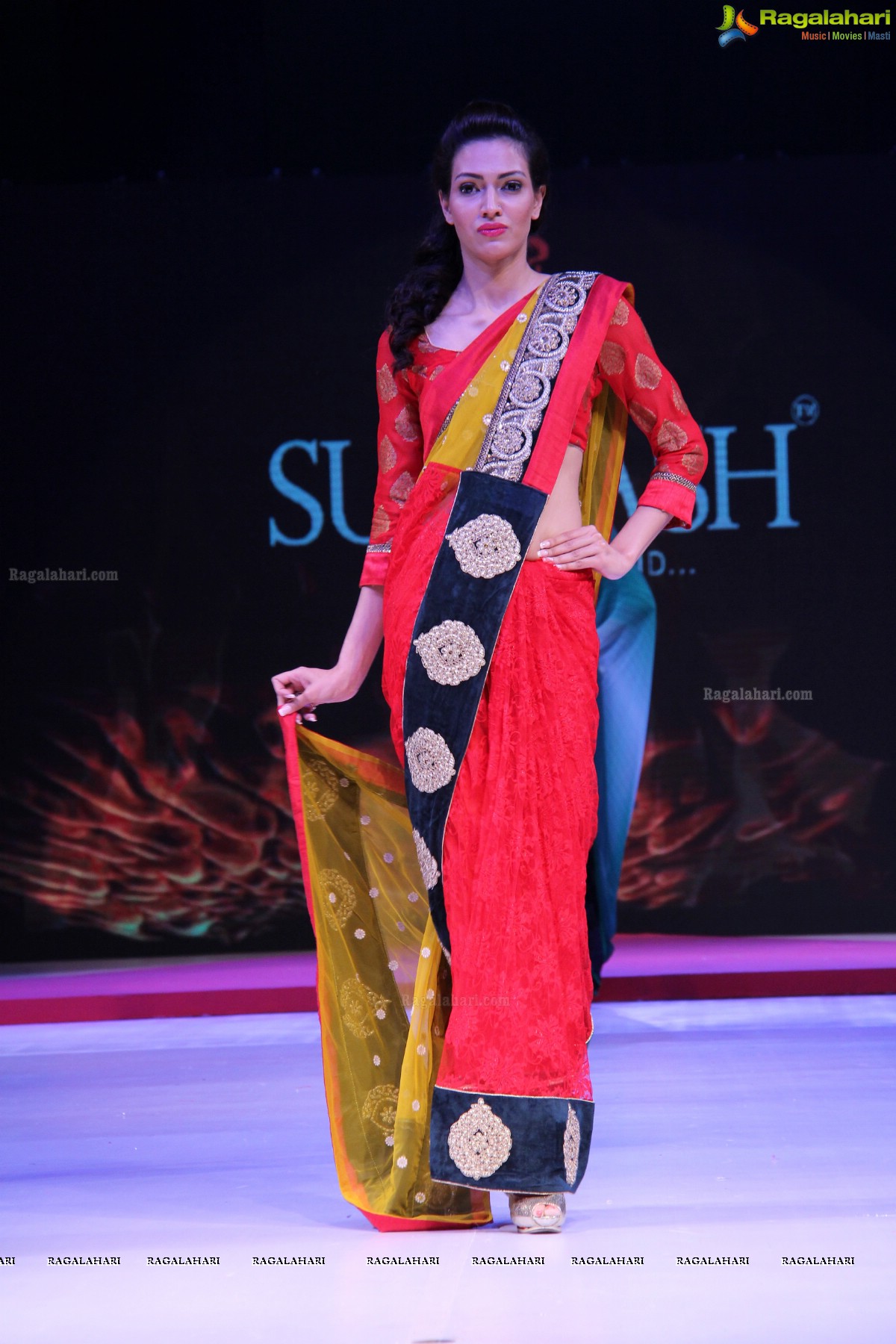 Surat Dreams - Fashion Thrills Fashion Show at HICC, Novotel, Hyderabad (Day 2)