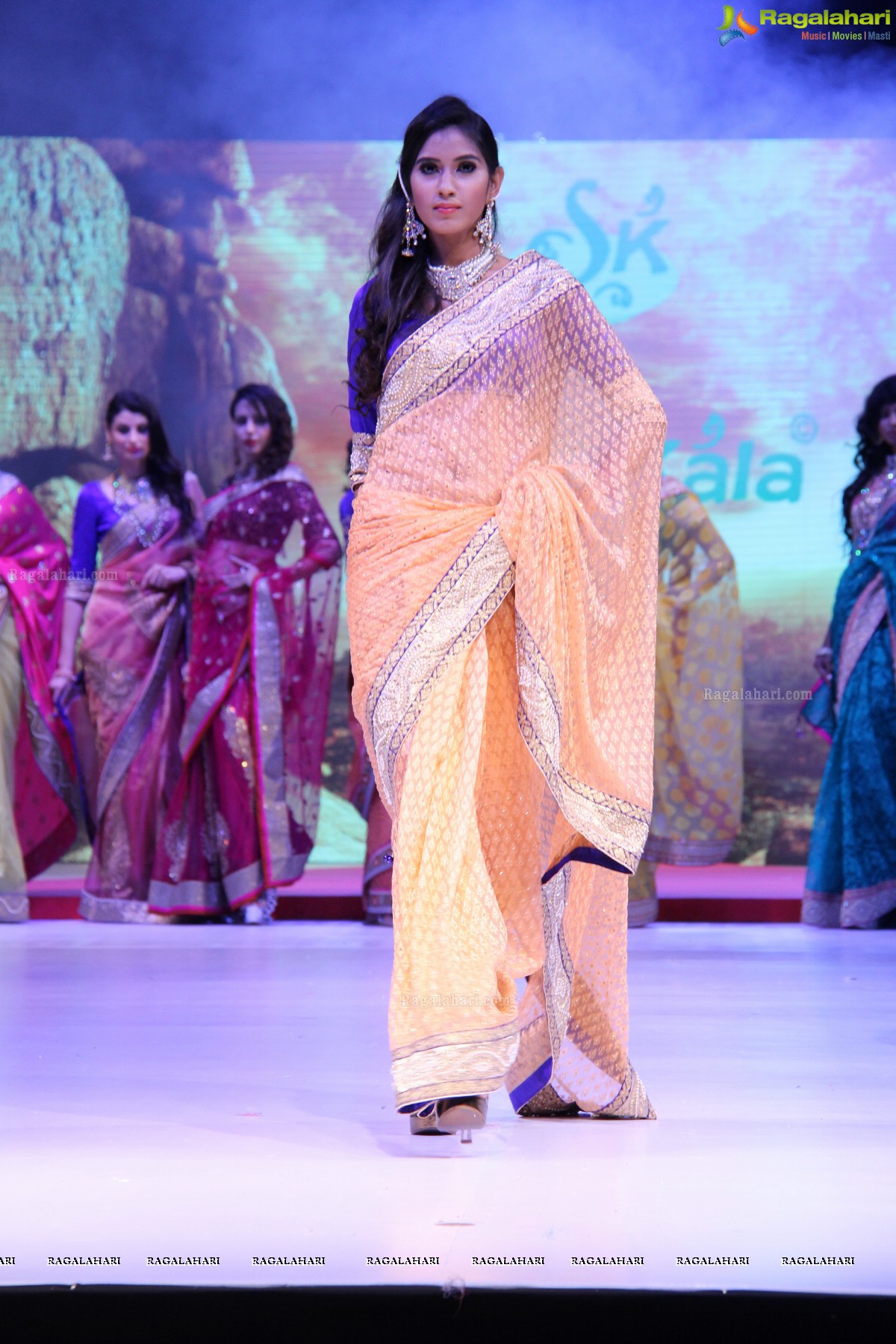 Surat Dreams - Fashion Thrills Fashion Show at HICC, Novotel, Hyderabad (Day 2)