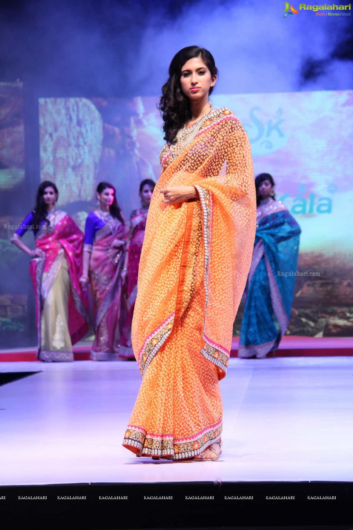 Surat Dreams - Fashion Thrills Fashion Show at HICC, Novotel, Hyderabad (Day 2)