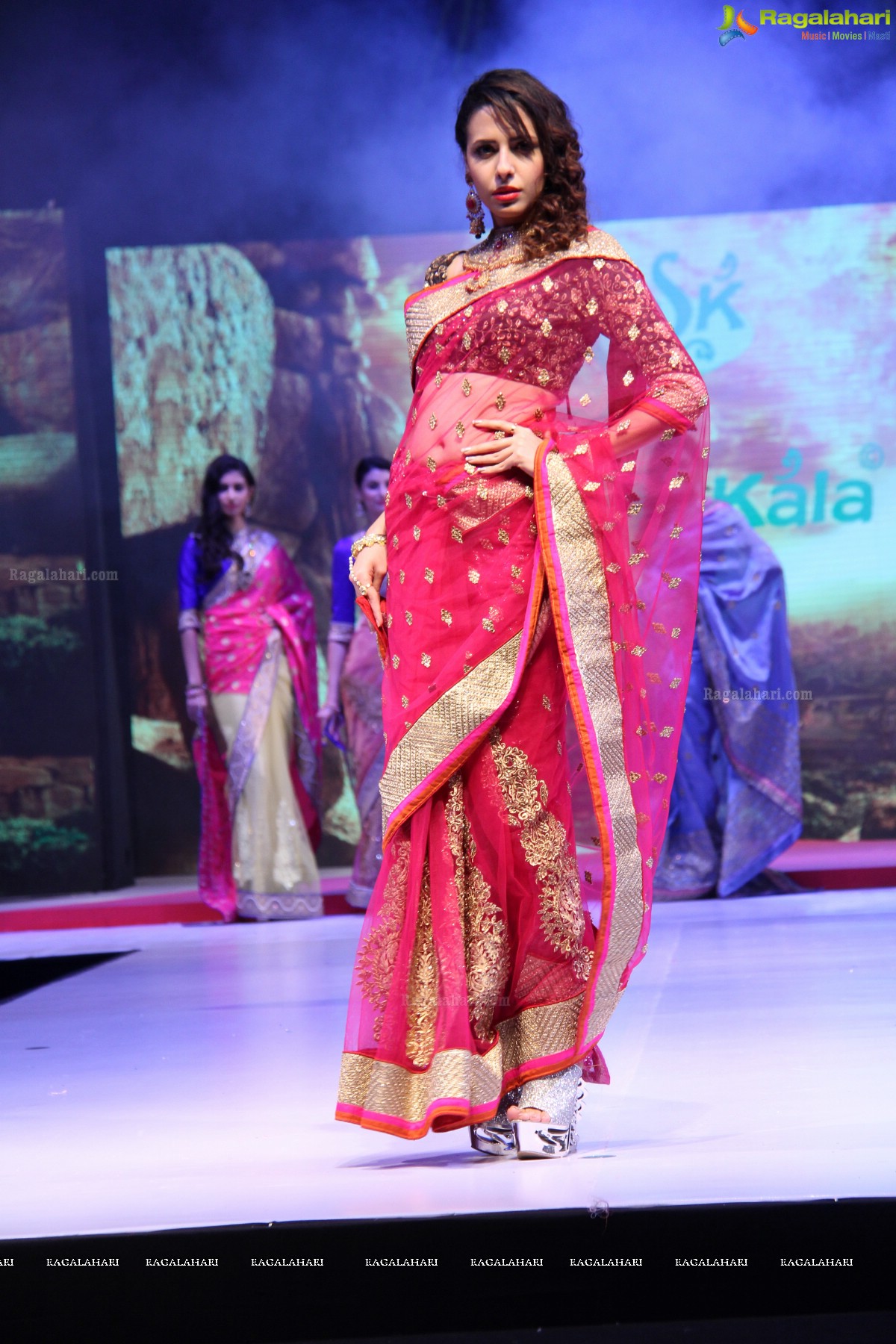 Surat Dreams - Fashion Thrills Fashion Show at HICC, Novotel, Hyderabad (Day 2)