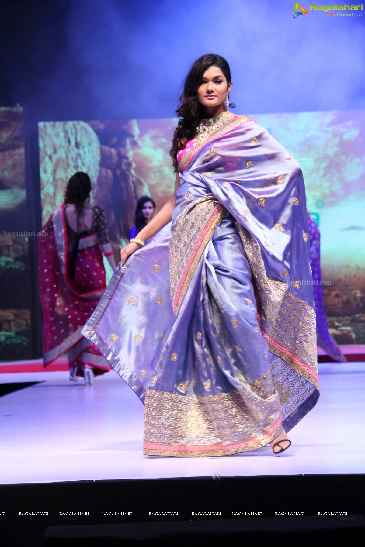 Surat Dreams - Fashion Thrills Fashion Show at HICC, Novotel, Hyderabad (Day 2)