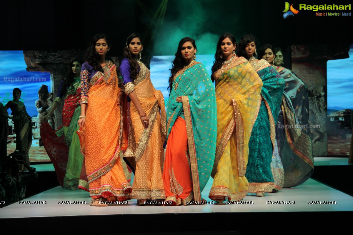 Surat Dreams - Fashion Thrills Fashion Show at HICC, Novotel, Hyderabad (Day 2)