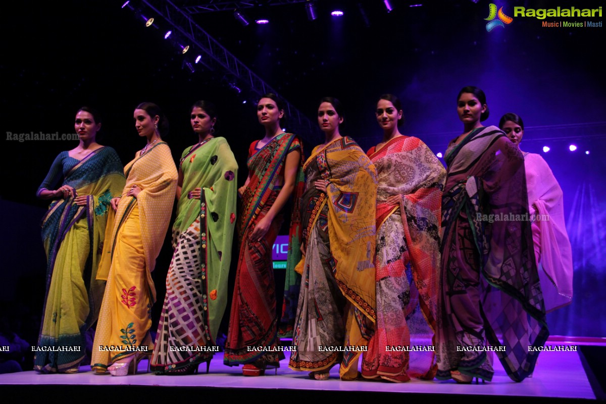 Surat Dreams - Fashion Thrills Fashion Show at HICC, Novotel, Hyderabad