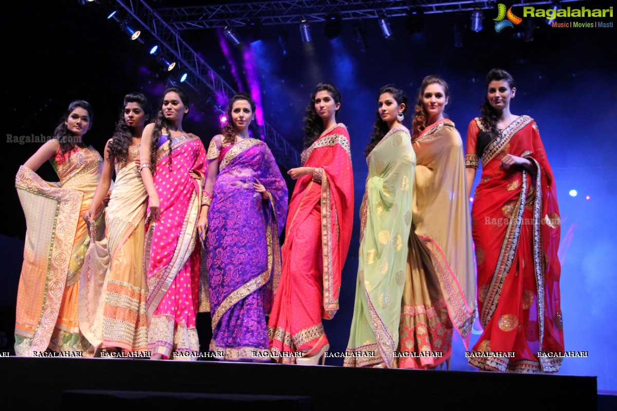 Surat Dreams - Fashion Thrills Fashion Show at HICC, Novotel, Hyderabad