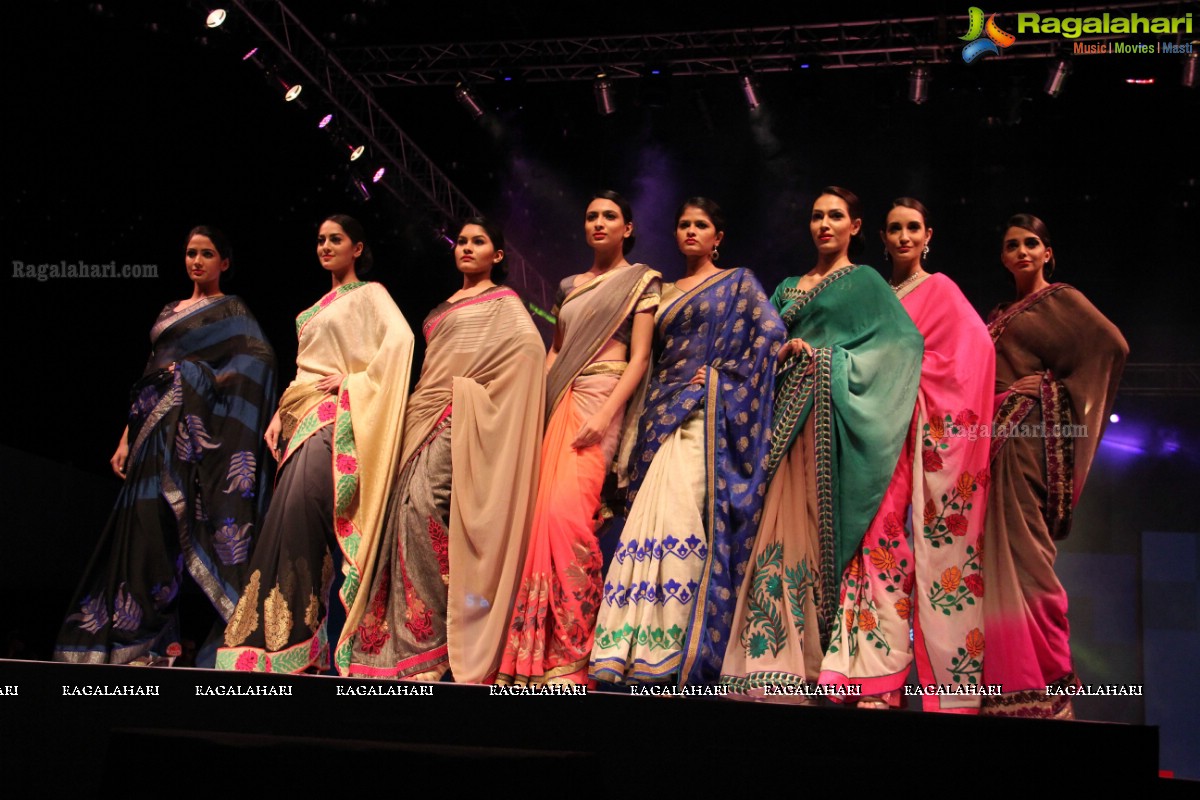 Surat Dreams - Fashion Thrills Fashion Show at HICC, Novotel, Hyderabad