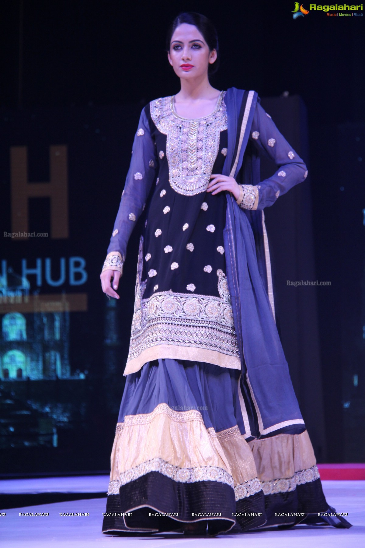 Surat Dreams - Fashion Thrills Fashion Show at HICC, Novotel, Hyderabad