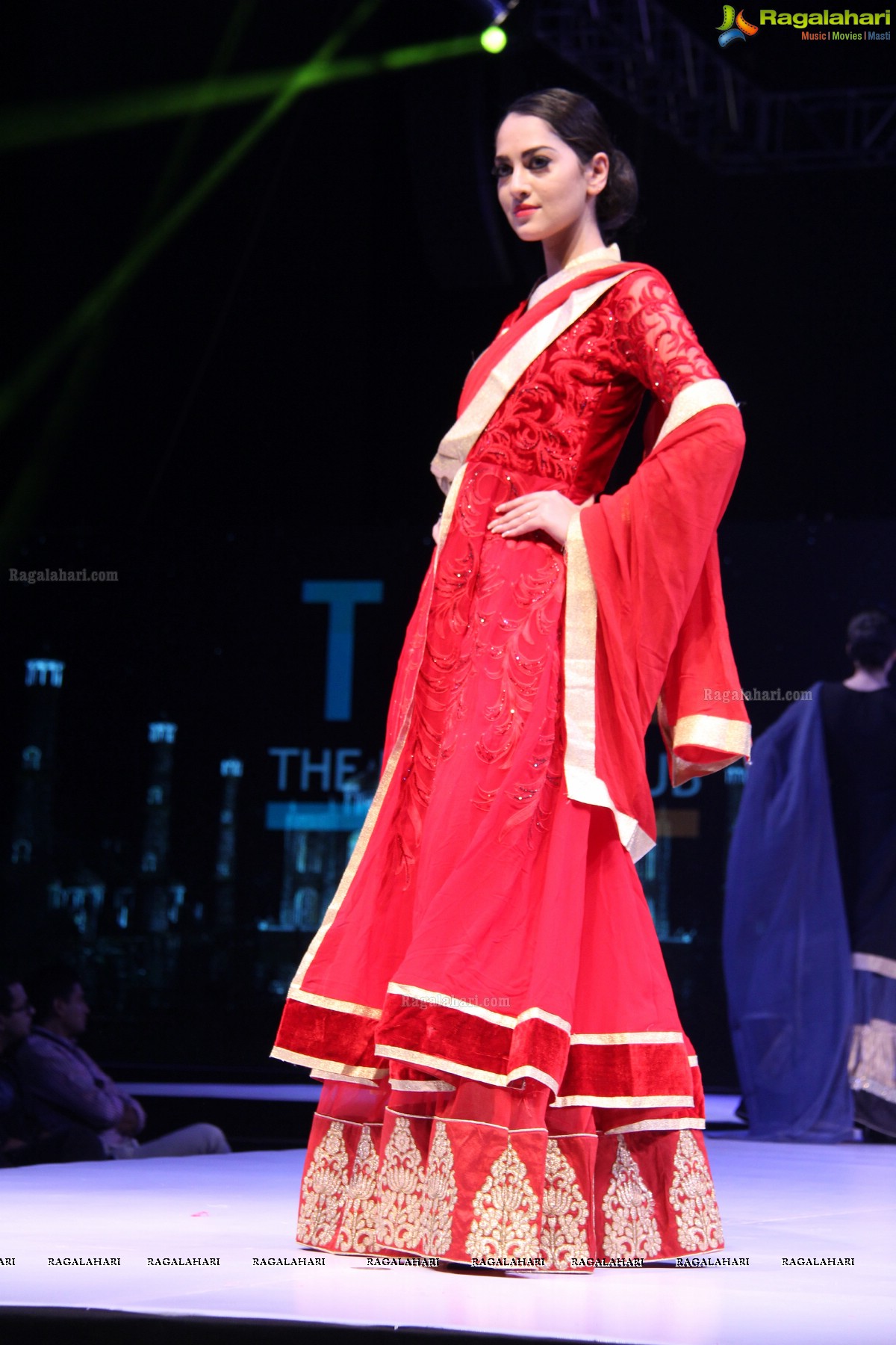 Surat Dreams - Fashion Thrills Fashion Show at HICC, Novotel, Hyderabad