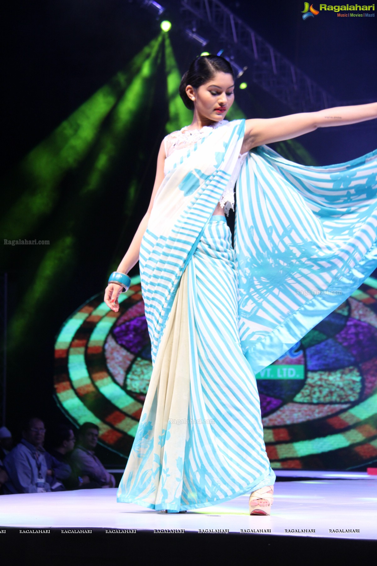 Surat Dreams - Fashion Thrills Fashion Show at HICC, Novotel, Hyderabad