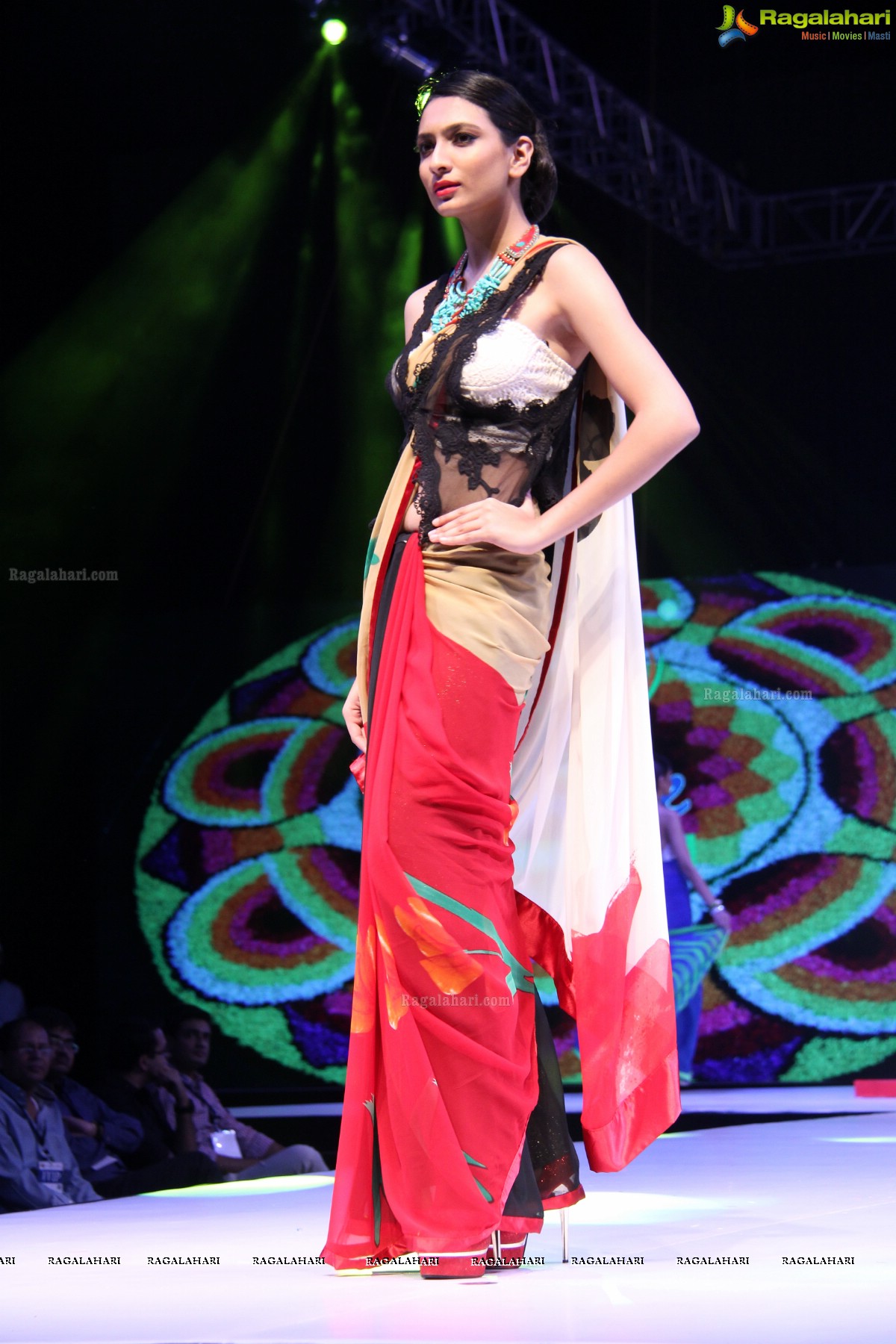 Surat Dreams - Fashion Thrills Fashion Show at HICC, Novotel, Hyderabad