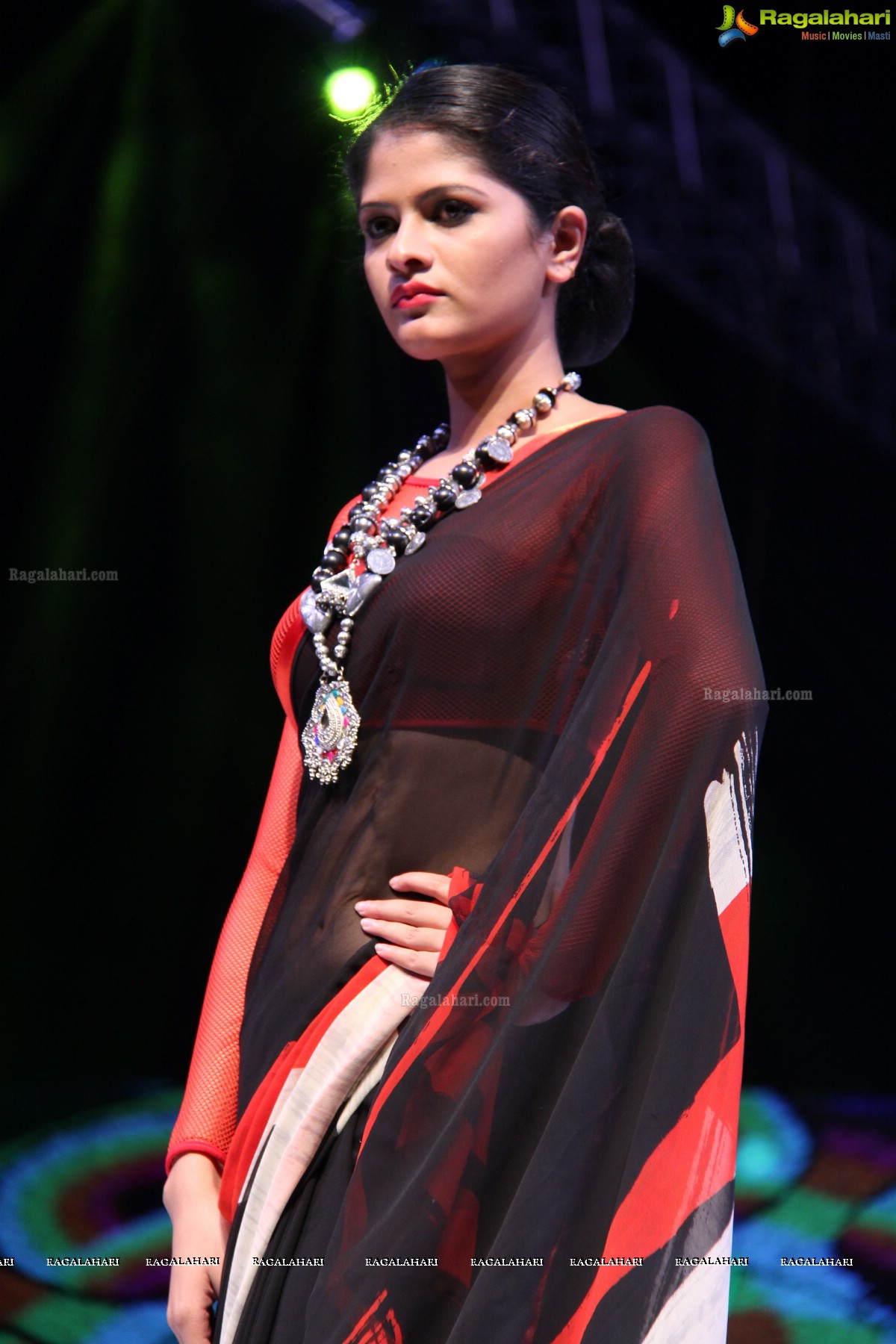 Surat Dreams - Fashion Thrills Fashion Show at HICC, Novotel, Hyderabad