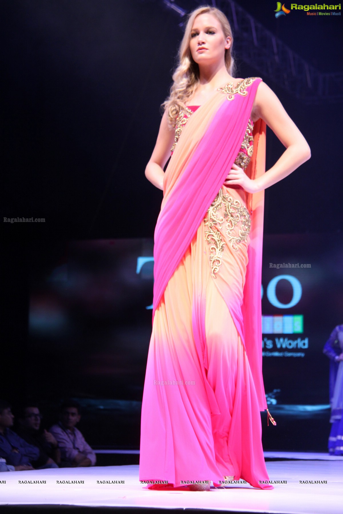 Surat Dreams - Fashion Thrills Fashion Show at HICC, Novotel, Hyderabad