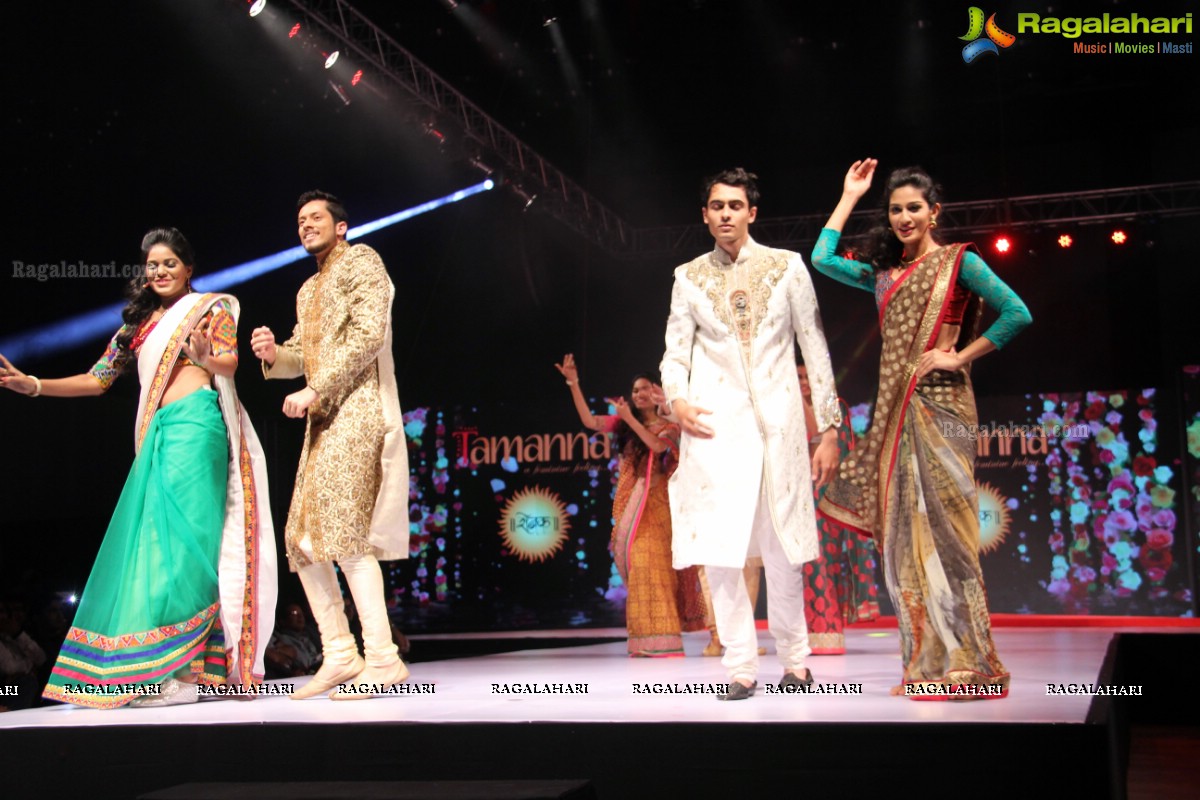 Surat Dreams - Fashion Thrills Fashion Show at HICC, Novotel, Hyderabad