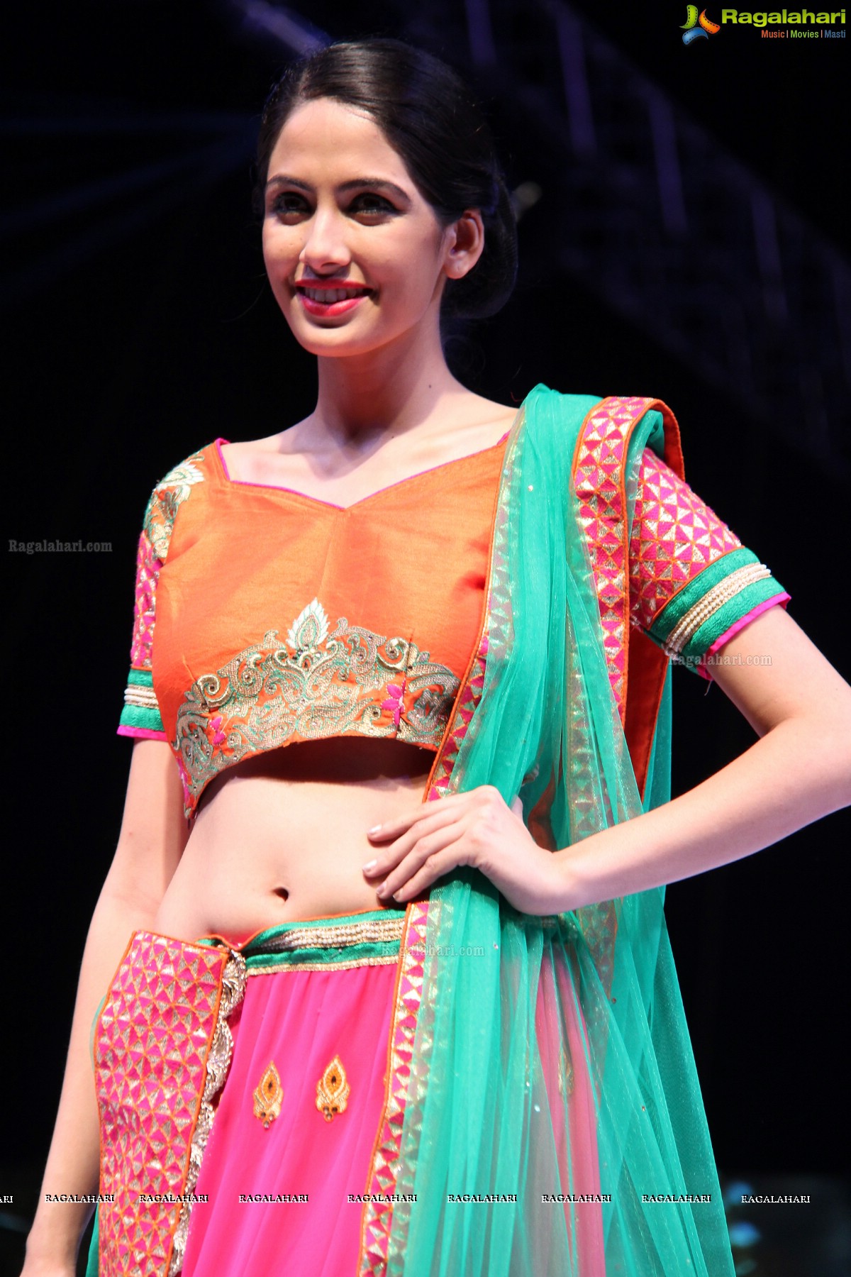 Surat Dreams - Fashion Thrills Fashion Show at HICC, Novotel, Hyderabad