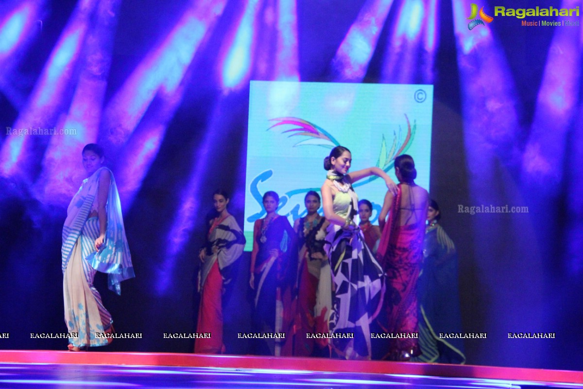 Surat Dreams - Fashion Thrills Fashion Show at HICC, Novotel, Hyderabad