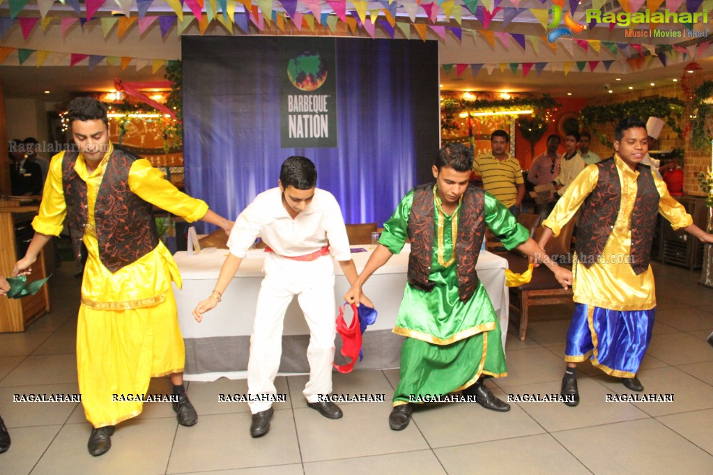 The Grand Trunk Road Food Festival at Barbeque Nation, Hyderabad (Aug. 2014)