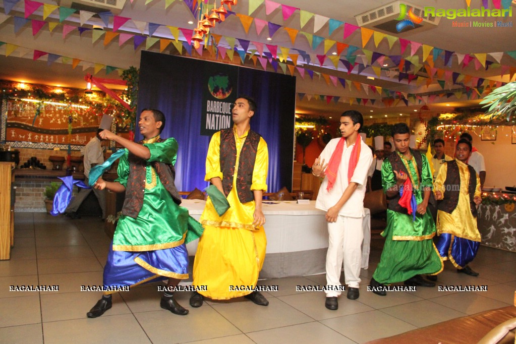 The Grand Trunk Road Food Festival at Barbeque Nation, Hyderabad (Aug. 2014)