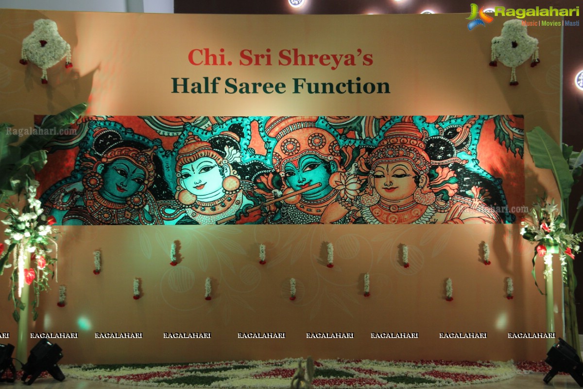 Half Saree Function of Shreya