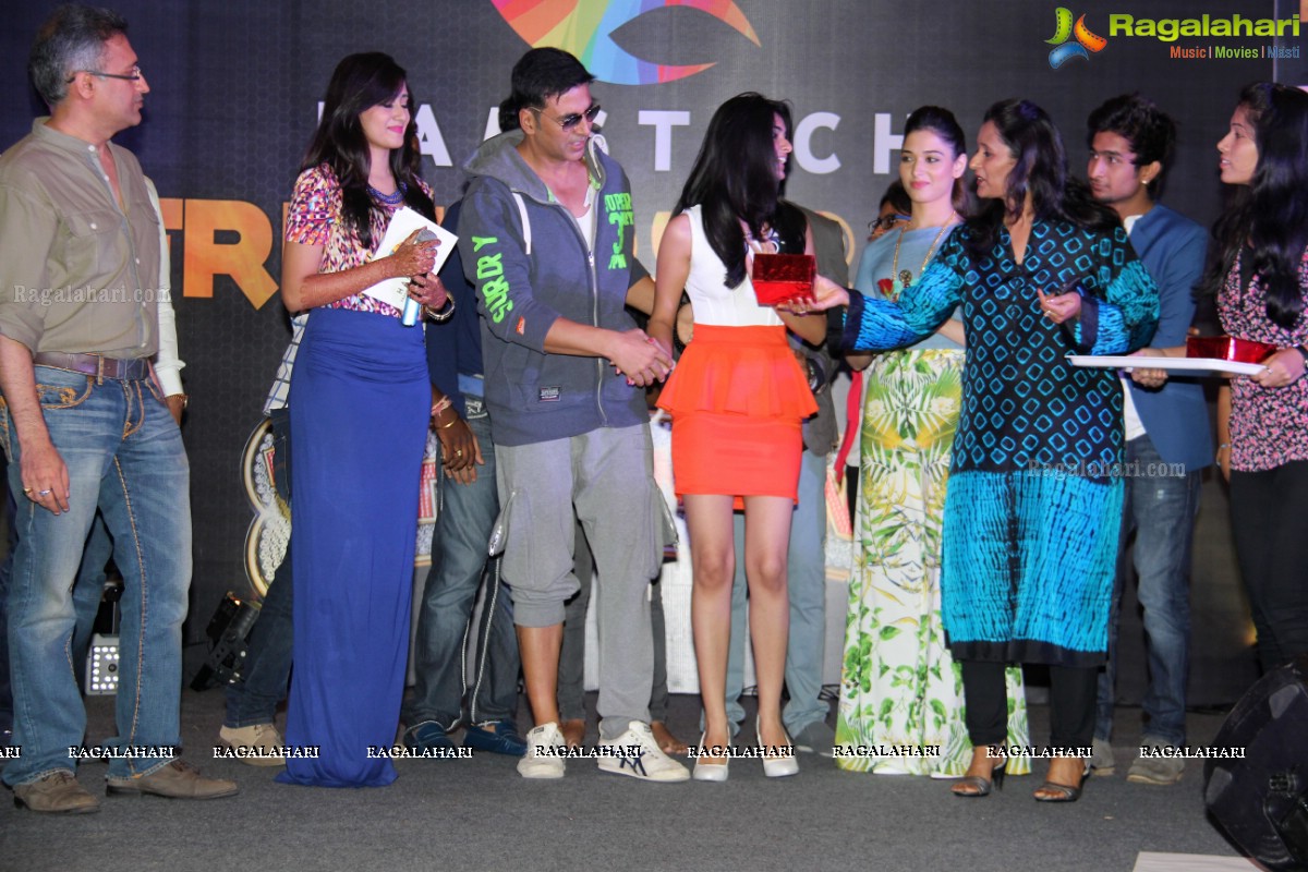 Hamstech Freshers Ball 2014 with Akshay Kumar and Tamannaah